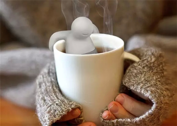 茶包先生硅胶滤茶器 杏运 3ba4d